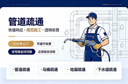 莱西管道疏通