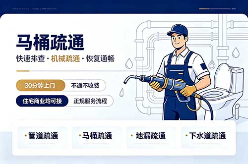 莱西马桶疏通