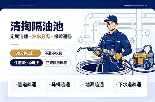 莱西清掏隔油池