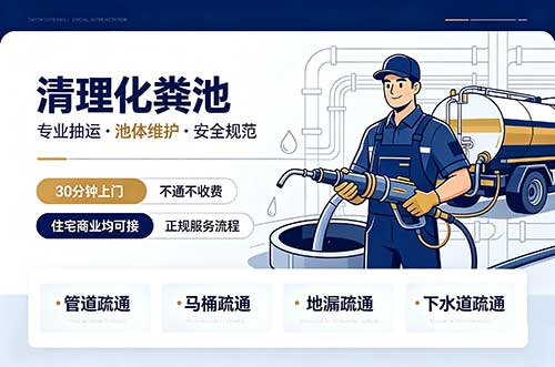 莱西清理化粪池